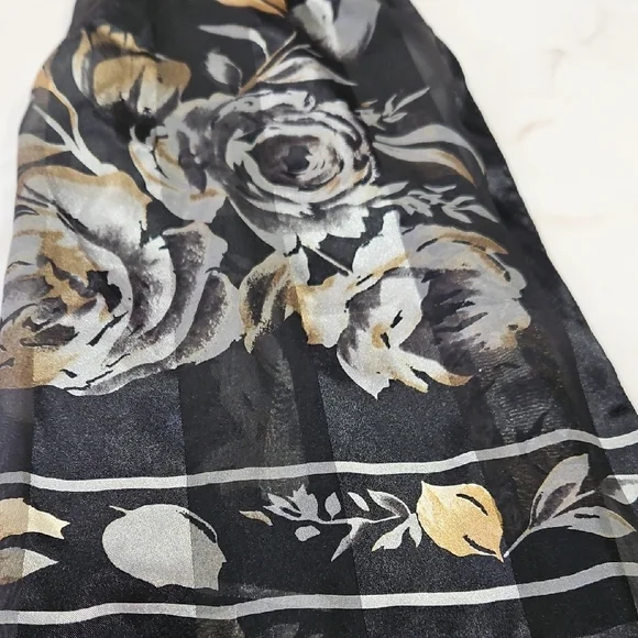 Christopher & Banks Blue and Black Scarves - Picture 4 of 4